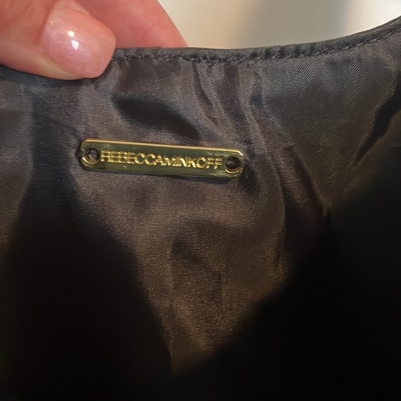 Rebecca Minkoff Size 8 Black Leather Mini Dress. - Picture 3 of 6